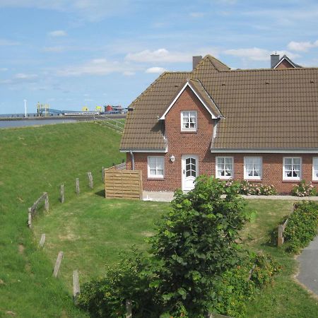 Direkt Am Deich - Ferienwohnung Amrum Im Gaestehaus Am Badedeich Dagebüll Exterior foto